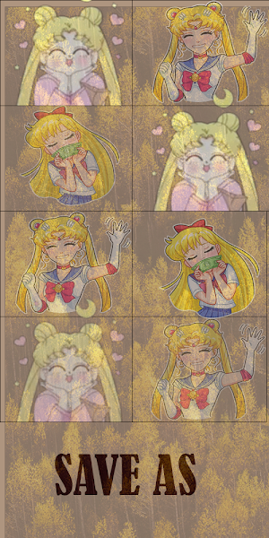 Stiker Sailor Moon stickers Screenshot 3