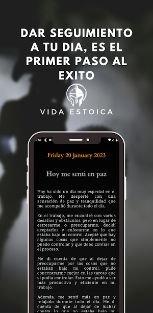 Vida estoica: Diario filosofía Screenshot 1
