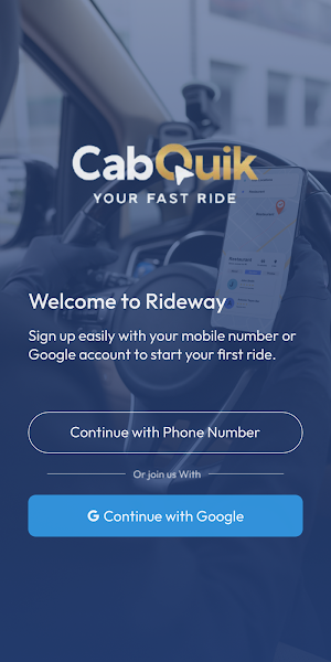 Cabquik: Safe Rides Quick Cabs Screenshot 0
