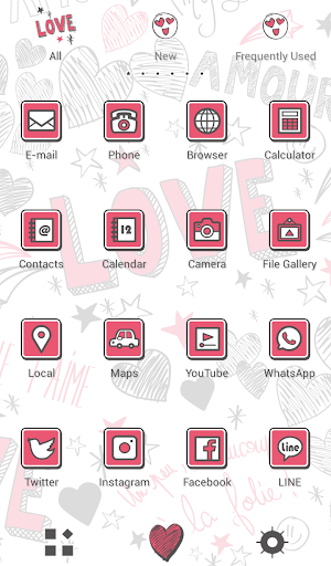 Hearts & Love Theme Screenshot 2