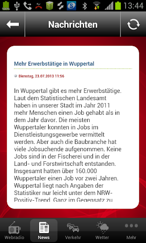 Radio Wuppertal Screenshot 1