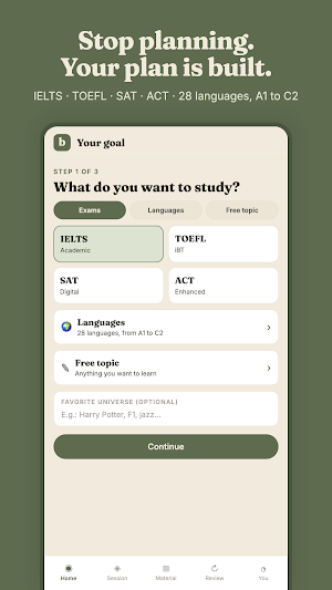 bradypus: Exam Prep Tutor Screenshot 0