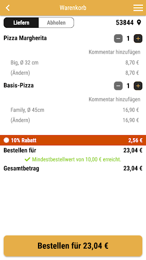 Pizza König Screenshot 1