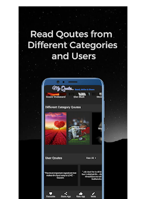 My Qoutes- Read, Write & Share Screenshot 2