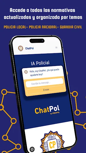 ChatPol - Asistente Policial Screenshot 1