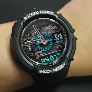 Metal PlatesWatch Face Screenshot 1