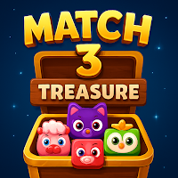 Match 3 Treasure Block Puzzle