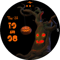 BFF46 - Halloween Pumpkin Tree