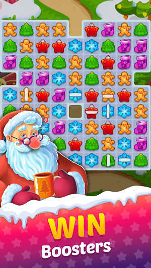 Candy Christmas Match 3 Games Screenshot 1