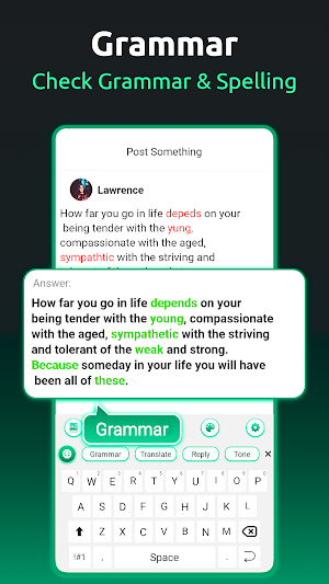 AI Chat Keyboard Generate Text Screenshot 2