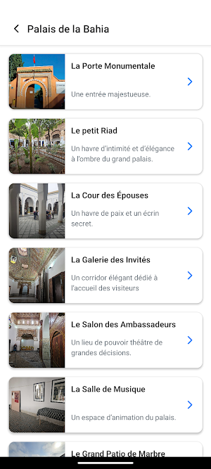 Kalysta Marrakech Audio Guide Screenshot 1