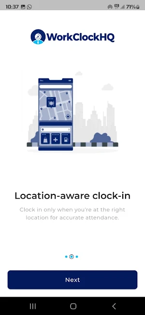 WorkClock HQ Screenshot 2