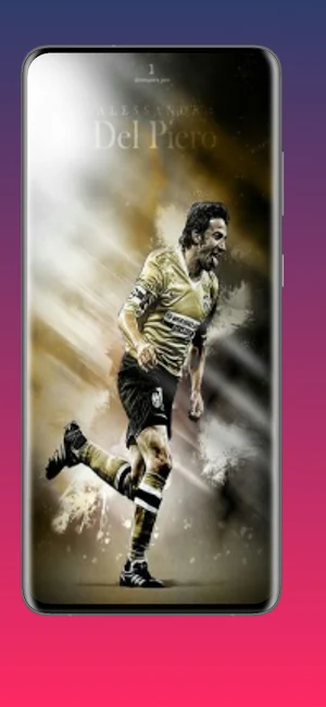 Del Piero 4k wallpaper Screenshot 1