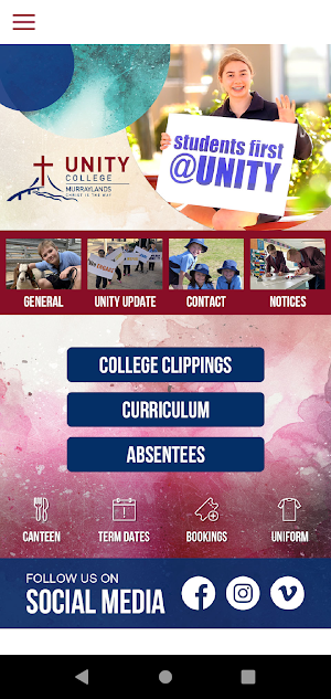Unity College Murraylands Screenshot 0