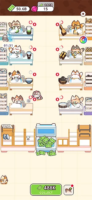 Idle Washing Dishes Screenshot 0