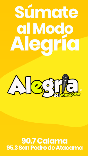 Radio Alegria del transporte Screenshot 2