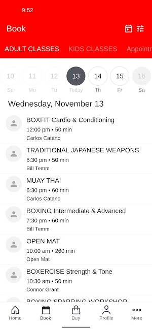 BX1 Gym Screenshot 1