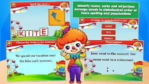 Second Grade Games: Circus Fun Screenshot 3