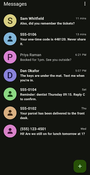 Texting and Messages (Offline) Screenshot 0