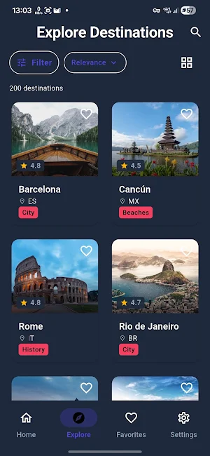Travel Explorer Screenshot 3