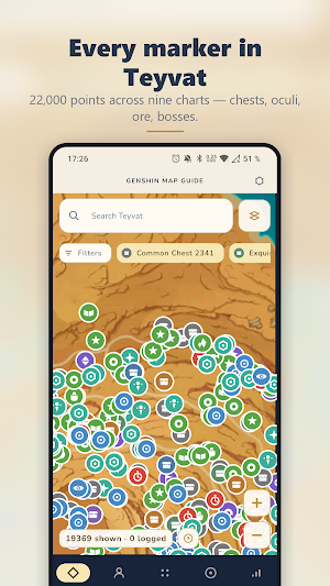 Genshin Map Guide Screenshot 0