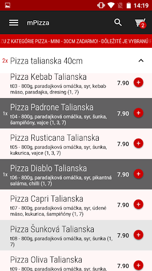 SIMPL food & delivery Screenshot 2