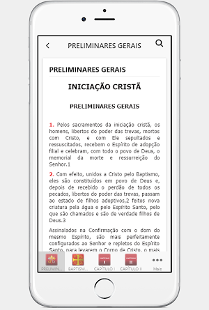 Ritual Romano do Batismo Screenshot 2