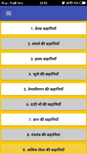 हिंदी मजेदार कहानियां Screenshot 0
