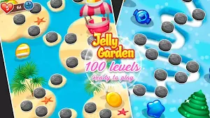 Jelly Crush Garden: Match 3 Screenshot 2