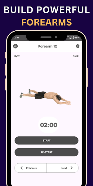 Forearm Workout Screenshot 3