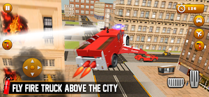 Fire Truck Rescue Simulator 3D Screenshot 1
