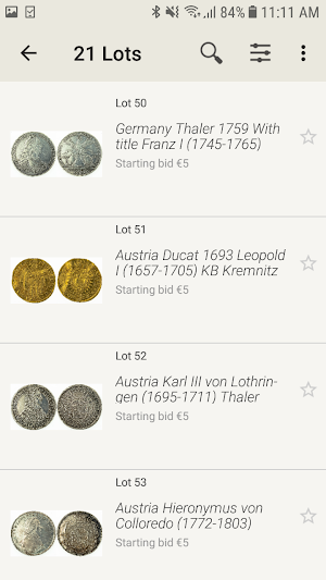 Numisbalt Screenshot 1