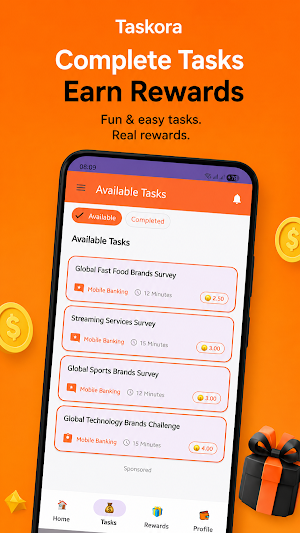 Taskora- Task & Earn Screenshot 3