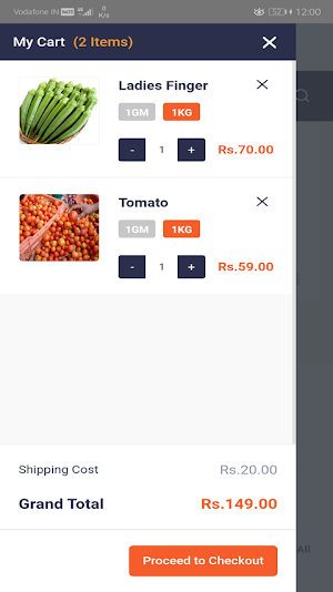 Bigdbiz Vegetable Screenshot 2
