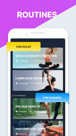 Female Stretching Exercises Screenshot 2