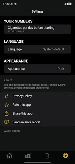 Quitracker: Quit Smoking Screenshot 3