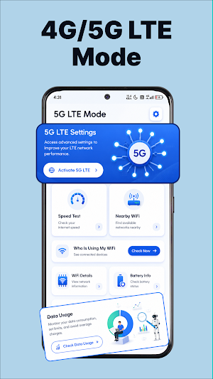5G LTE: FORCE MODE Only Screenshot 0