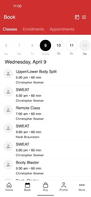 Everfit Motion Screenshot 1