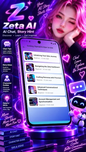 Zeta AI: AI Chat, Story Hint Screenshot 3