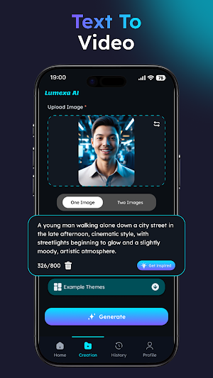 Lumexa AI: Video Generator Screenshot 0