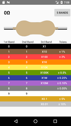 Resistor Value Calculator Screenshot 0