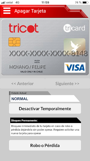Mi Tricot Visa Screenshot 0