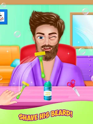 Barber Hair Salon & Beard Makeover Screenshot 2