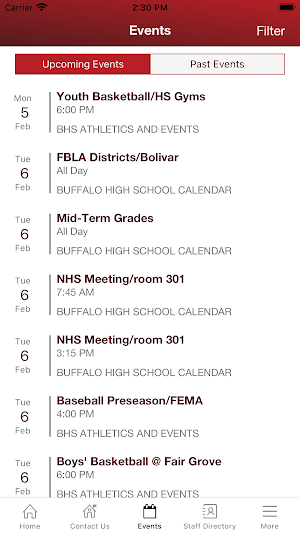 Dallas County School District Screenshot 2