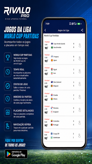 RivaloPro: Dicas Apostas Screenshot 1