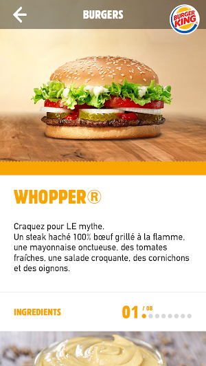 Burger King® France – pour les amoureux du burger Screenshot 1