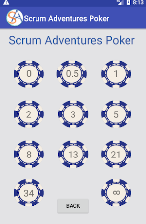 Scrum Adventures Poker Screenshot 2