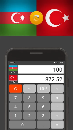 Turkish Lira/Azerbaijani Manat Screenshot 1