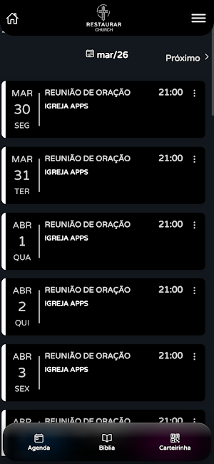 RESTAURAR CHURCH OFICIAL Screenshot 1