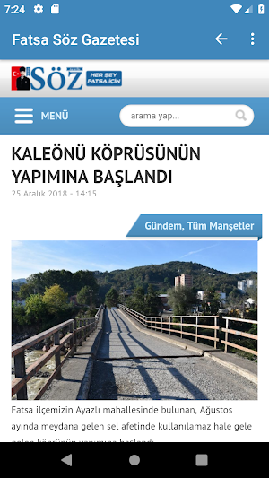 Fatsa Söz Gazetesi Screenshot 2